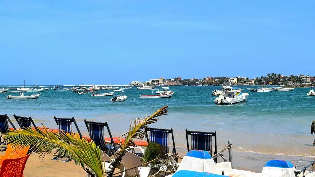 Colorful street scene in Dakar, Senegal showcasing local culture and vibrant architecture — a highlight among the best destinations in Africa.